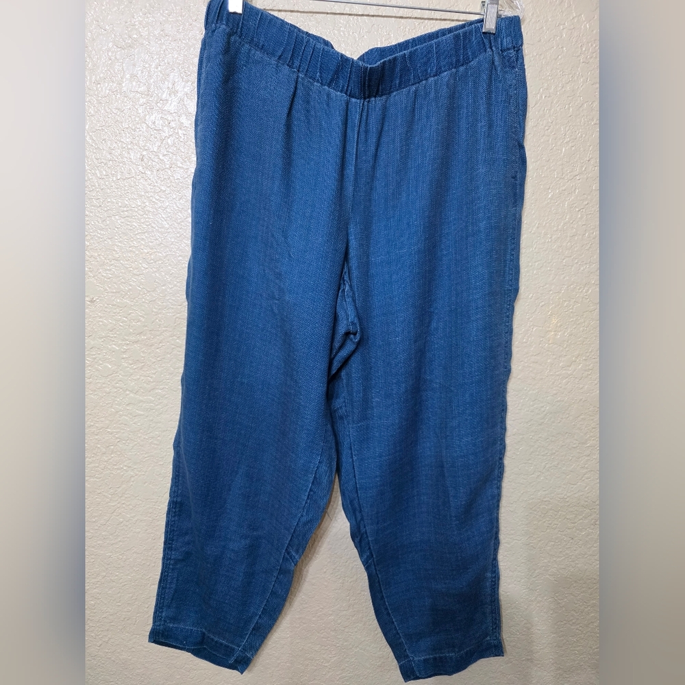 J. Jill Blue Capris